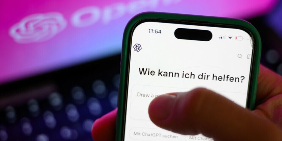 Der ChatGPT-Entwickler OpenAI führt Werbanzeigen in seinem Chatbot auch in Europa ein. (Symbolbild)