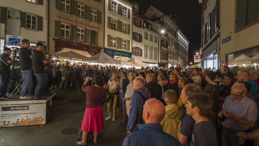 Mehrere Bühnen waren bei «Em Bebbi sy Jazz» in der Innenstadt verteilt. (Archivbild)