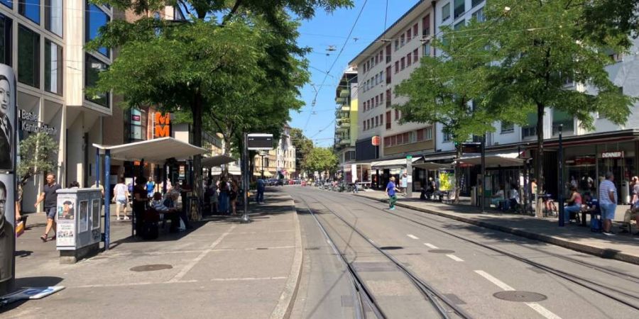 Beim Claraplatz stehen ab Ende August gleich mehrere Bauarbeiten an. Daher müssen manche Tramlinien zeitweise umgeleitet werden.