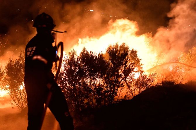 Griechenland Waldbrand