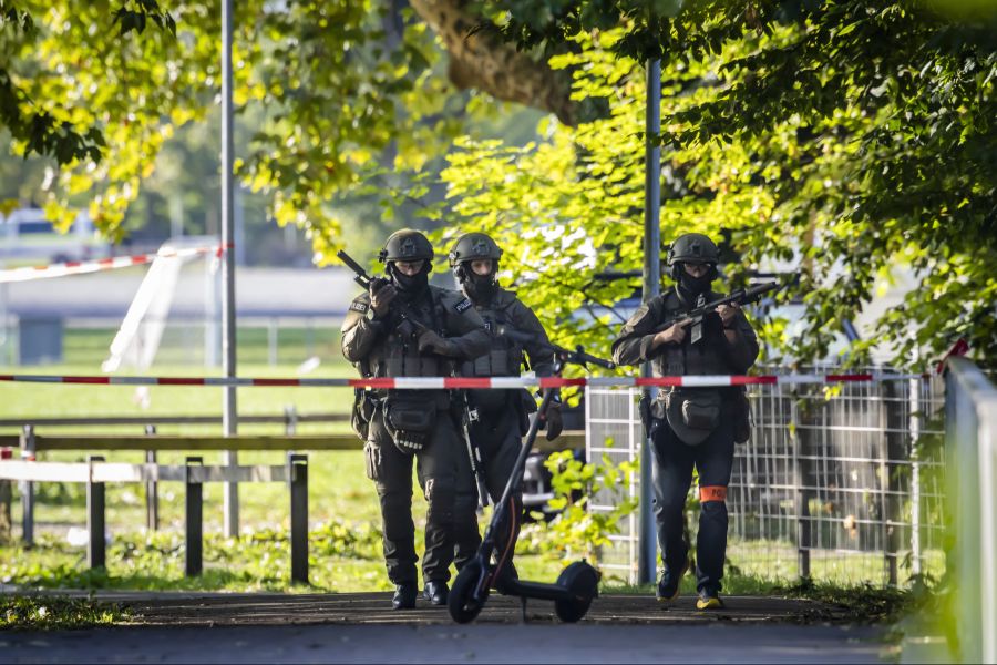 Aarau Schüsse Polizei