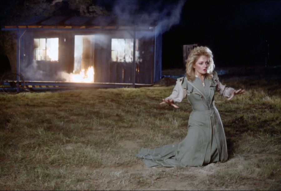 Bonnie Tyler im Musikvideo zu «Holding Out for a Hero». Der Song wurde 1984 zum Klassiker.