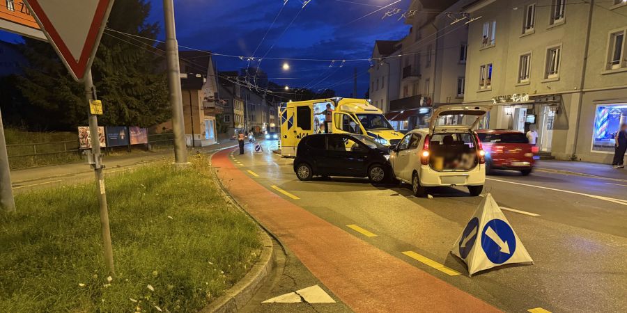 Unfall St. Gallen