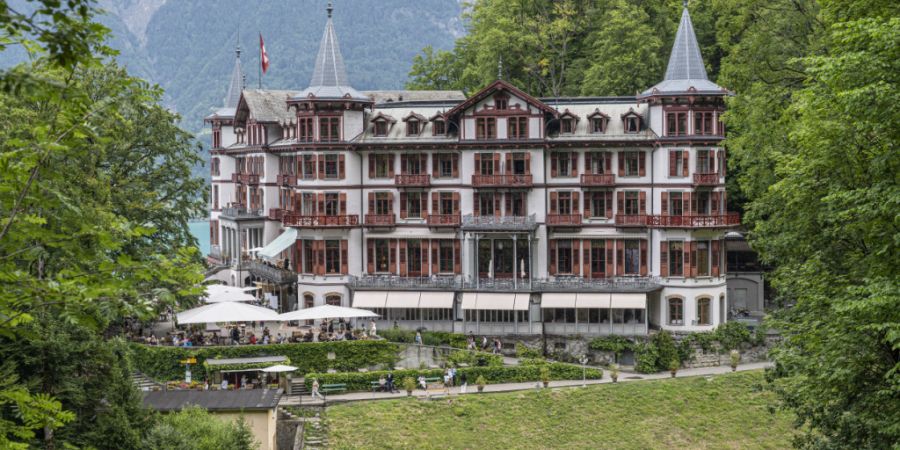 Hotel Giessbach: Die Schweizer Hotellerie hat im Juli 2026 wieder etwas mehr Gäste angezogen. (Archivbild)