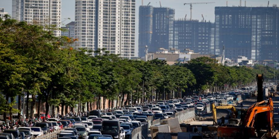 Vietnam gilt für die Schweiz gemäss der Südostasien-Strategie 2023-2026 als «prioritäres Partnerland» in der Region. (Im Bild: Vietnams Hauptstadt Hanoi, Archiv)