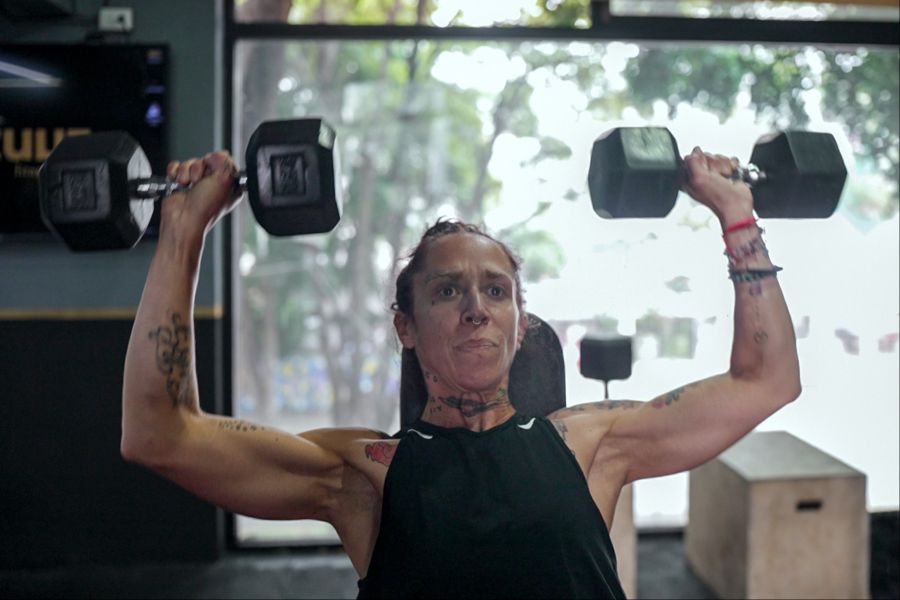 Michelle Löliger arbeitet in Mexiko weiter an ihrer Fitness. Der Sport blieb für sie auch in schwierigen Zeiten ein wichtiger Halt.