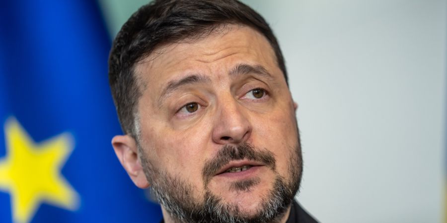 der ukrainische Staatschef Wolodymyr Selenskyj