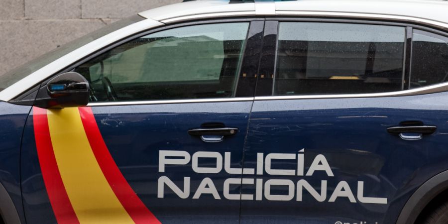ARCHIV - Ein Streifenwagen der spanischen Policia Nacional. Foto: Jan Woitas/dpa/Archivbild
