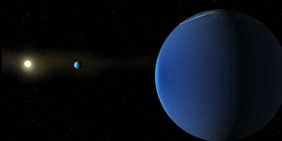 Die zwei Planeten des 1.100 Lichtjahre entfernten Sterns TOI-791 sind so gross wie Jupiter, besitzen aber nur etwa ein Dreissigstel seiner Masse.