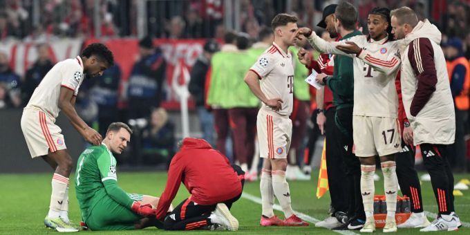 Auch ein verletzter Manuel Neuer bremst Bayern München in der Champions League nicht. Bayern München Champions League