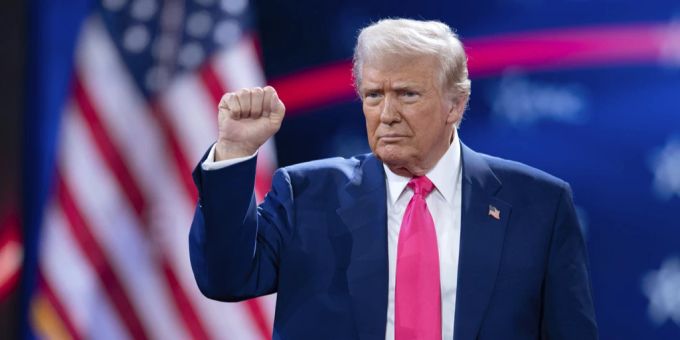 US-Präsident Donald Trump plant laut US-Medien, Englisch per Dekret als offizielle Sprache der Vereinigten Staaten festzulegen. (Archivbild) Trump für Deutschland