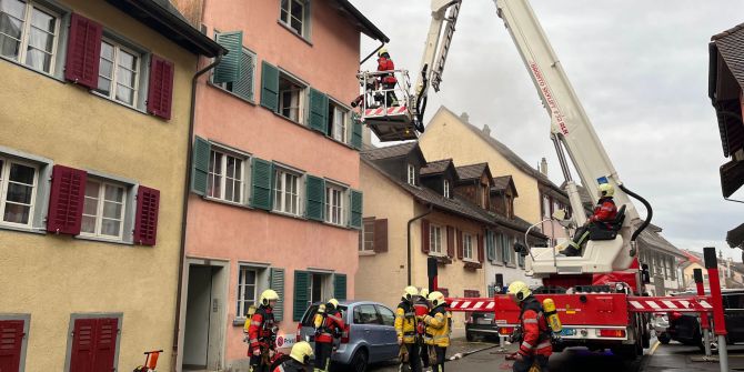 Brand in Diessenhofen