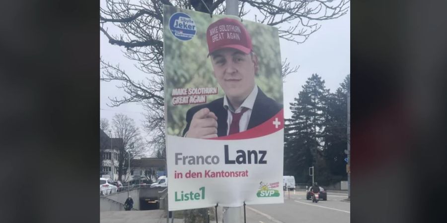 Wahlplakat SVP Solothurn