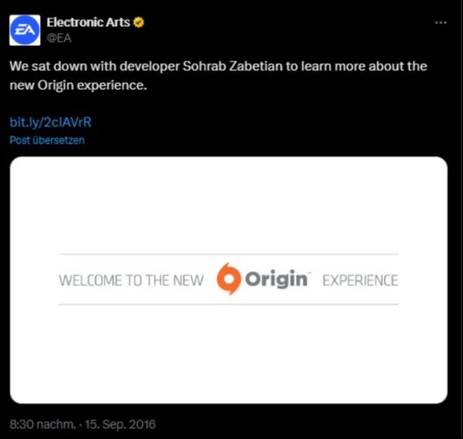 EA Origin