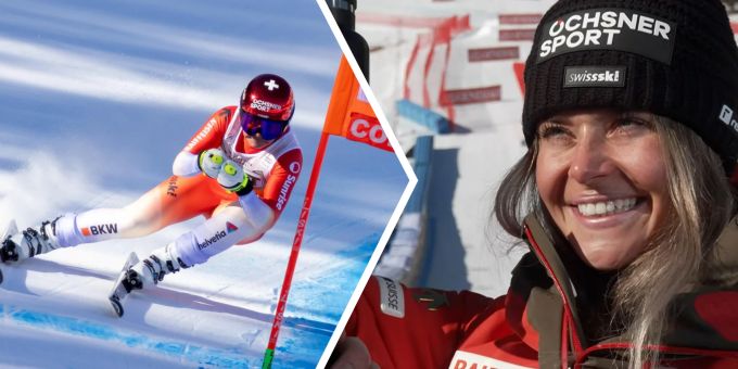 5. bei Goggia-Sieg - Corinne Suter: «Ein sehr gutes Resultat für mich»