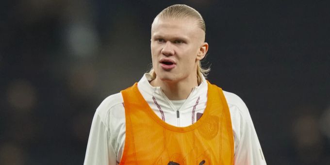 Manchester City stellt sich hinter Torjäger Erling Haaland. Manchester City erling haaland