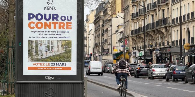 Bürgerbefragung in Paris über autofreie Strassen