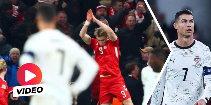 Provokant? - Dänen-Star trifft gegen Portugal – und jubelt wie Ronaldo