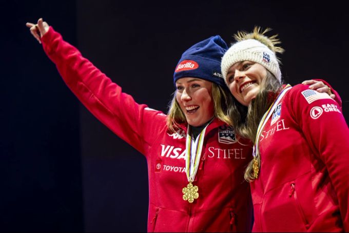 Mikaela Shiffrin und Breezy Johnson holen Gold an der Ski-WM. Mikaela Shiffrin