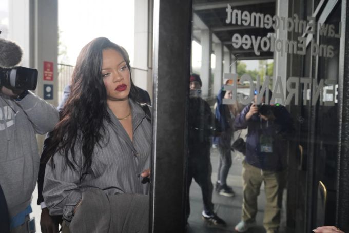 Rihanna unterstützte ihren Partner bei seiner Gerichtsverhandlung. (Archivbild) rihanna