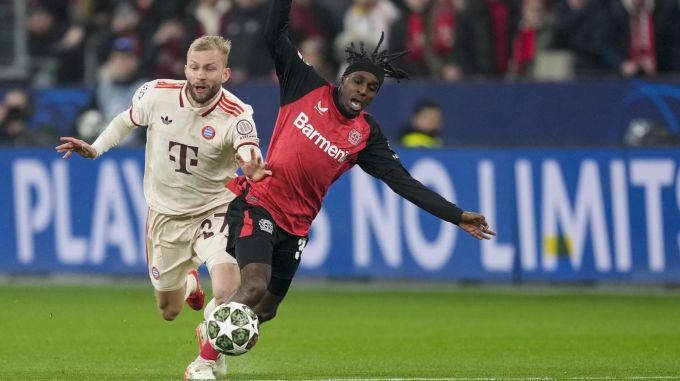 Könnte Leverkusen im Sommer für viel Geld verlassen: Jeremie Frimpong. Granit