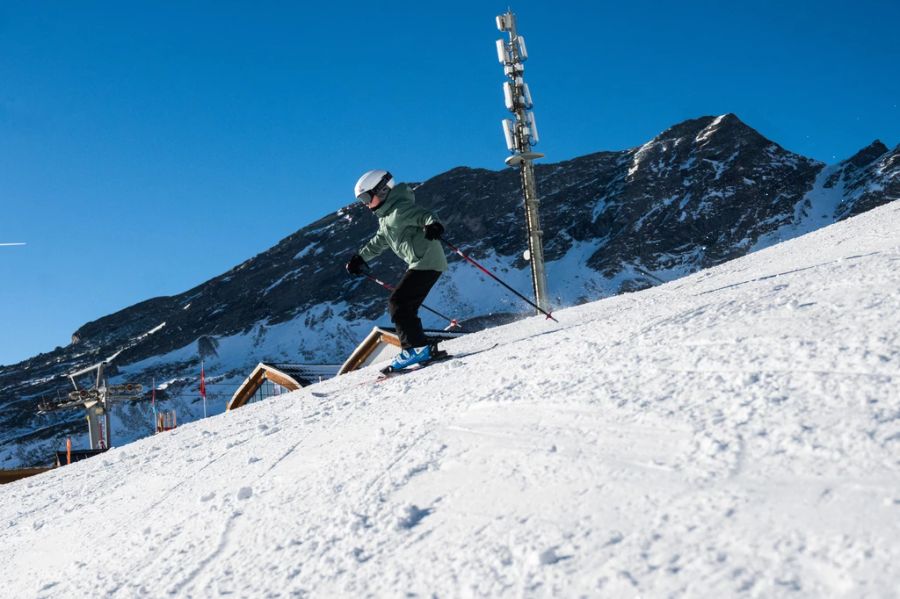 In den Bergen aber herrscht traumhaftes Ski-Wetter.