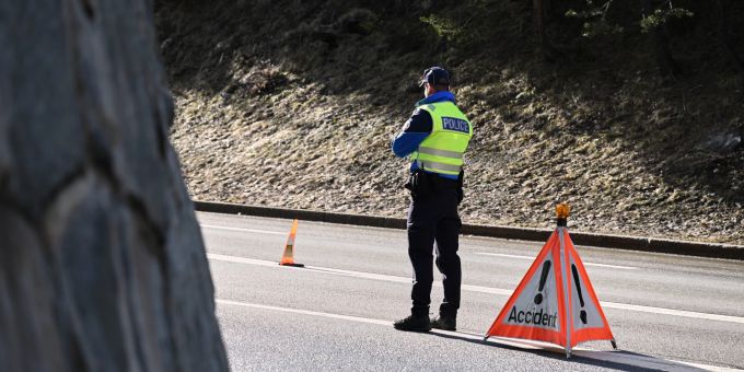 In Gamsen VS hat sich ein tödlicher Verkehrsunfall ereignet. Kantonspolizei Wallis