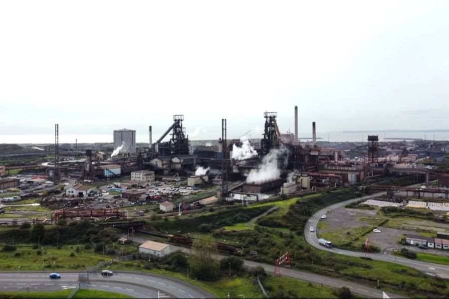 In Port Talbot im Süden Wales, wurde der letzte Hochofen zur Stahlproduktion geschlossen.