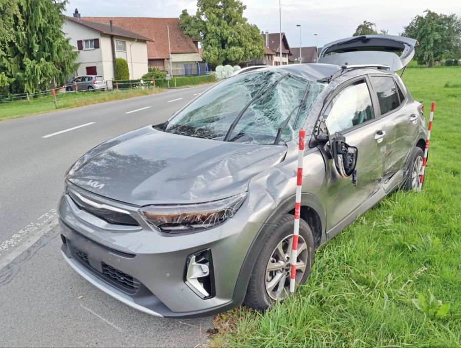 Drei Personen wurden verletzt.