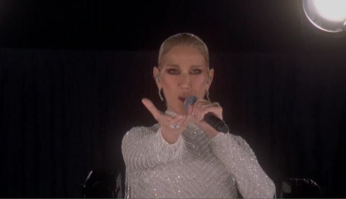 Céline Dion beschliesst die Eröffnungsfeier von Olympia 2024. Olympia 2024