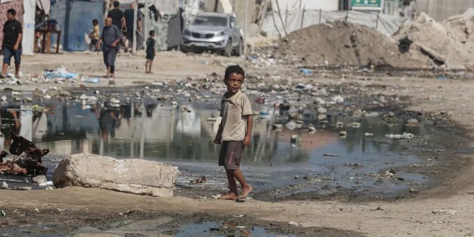 Gaza ist fast komplett zerstört. Gaza