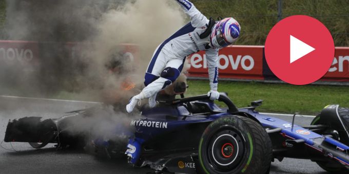 Bottas Dritter - Sargeant mit üblem Crash im Training von Zandvoort