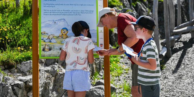 Es gibt viel zu entdecken und zu lernen auf dem «Fruttli-Weg» auf Melchsee-Frutt. Fruttli Weg