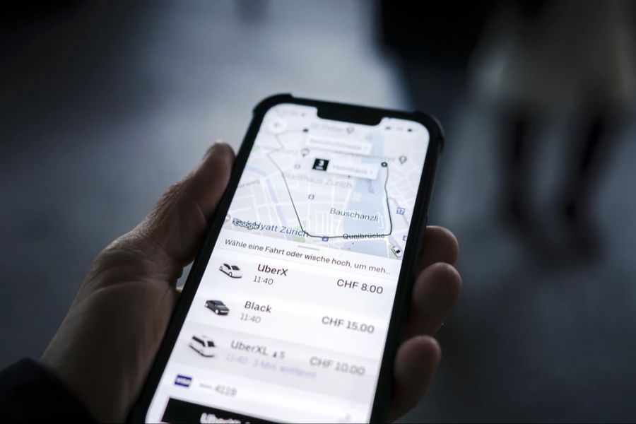 Uber zwei per app