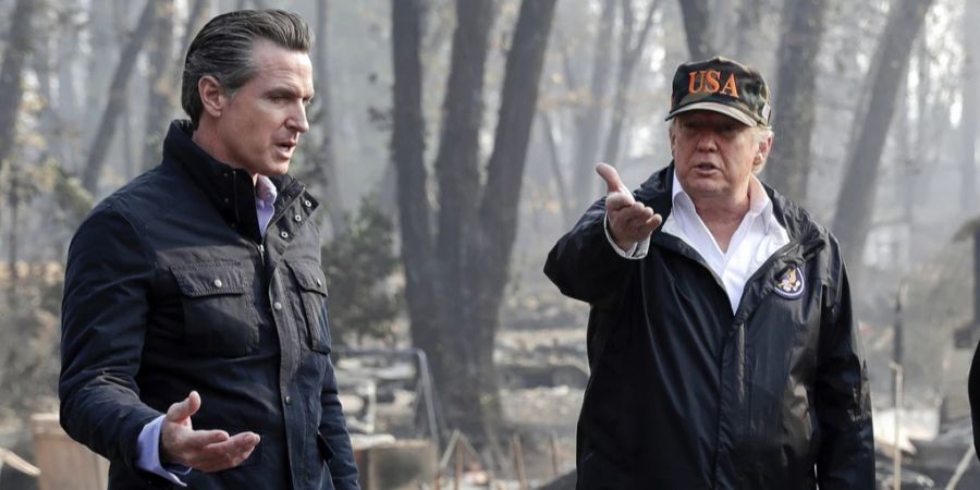 Donald Trump Gavin Newsom