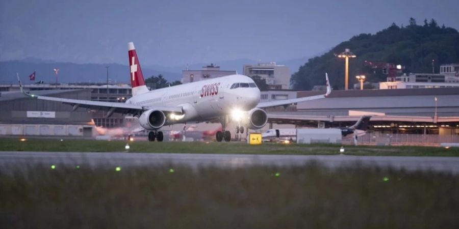 So landete die Maschine nicht wie geplant in Zürich.