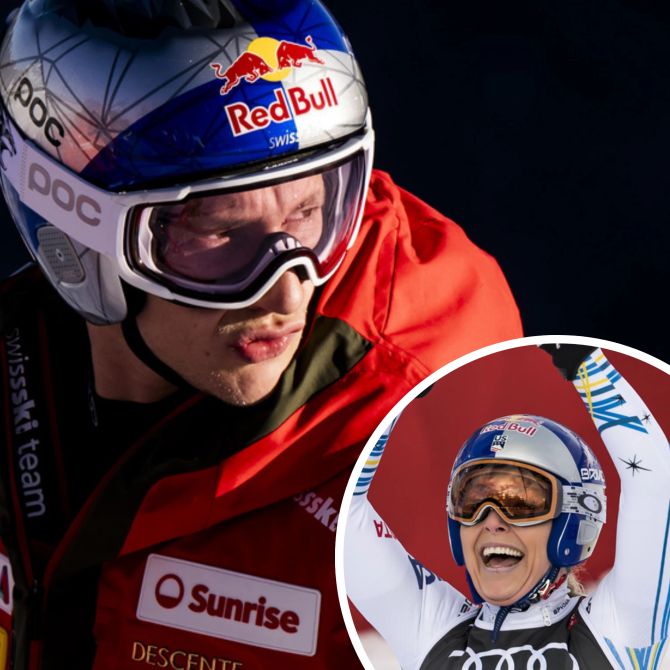 Marco Odermatt Lindsey Vonn