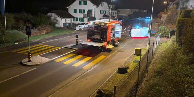 Rapperswil-Jona SG - Frau (†71) auf Fussgängerstreifen von Auto erfasst