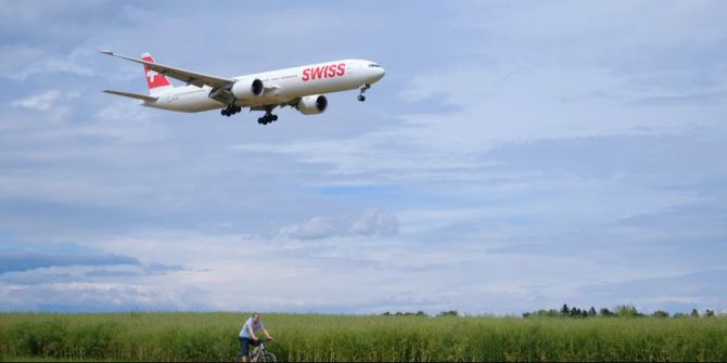 Swiss Flugzeug