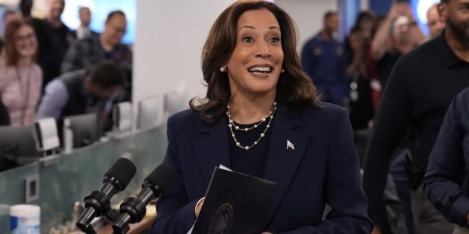 Kamala Harris will US-Präsidentin werden. Kamala Harris