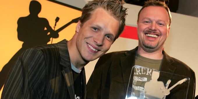 Ein Bild aus alten Zeiten: Oliver Pocher und Stefan Raab. oliver pocher stefan raab