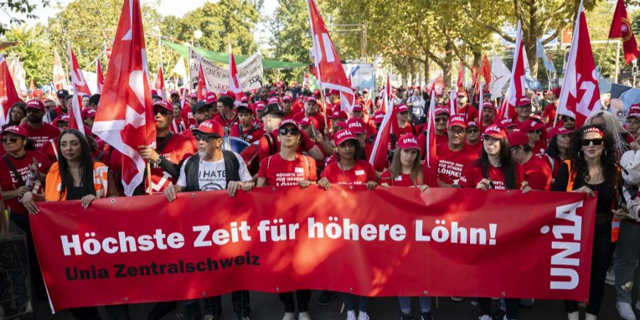 Demo in Bern