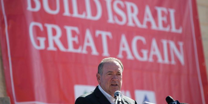 Mike Huckabee, US-Botschafter. (Archivbild) Huckabee