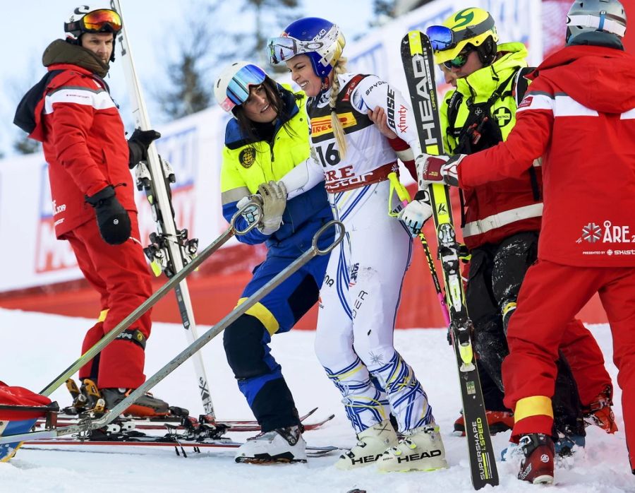 Lindsey Vonn hat zahlreiche Stürze hinter sich.