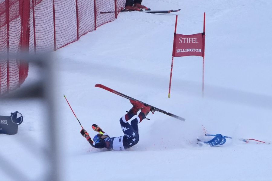 Mikaela Shiffrin Sturz Killington