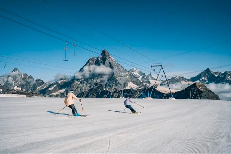 Sommerskifahren Zermatt