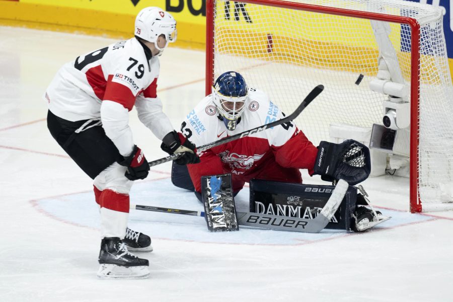 Eishockey-WM Schweiz Dänemark