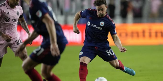 Xherdan Shaqiri im Trikot von Chicago Fire. Xherdan Shaqiri