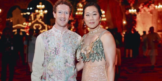 Mark Zuckerberg zusammen mit seiner Frau Priscilla Chang. mark zuckerberg yacht