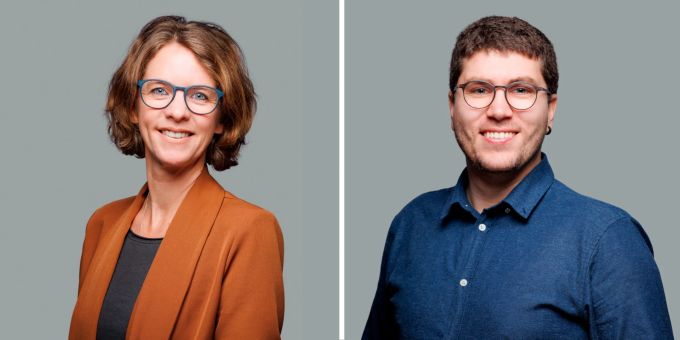 Bianca Bamert (l.) und Peter Nötzli sitzen für die SP im Kantonsrat Schwyz. SP Schwyz Leinenpflicht Hunde